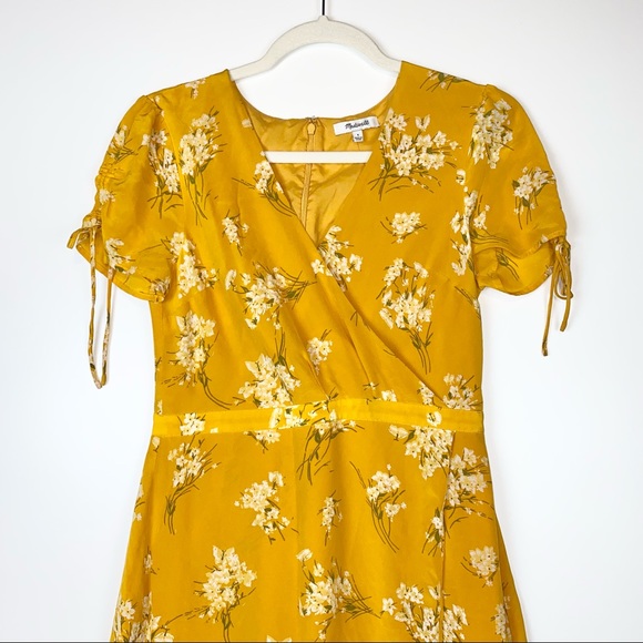 Madewell Silk Wrap Maxi Dress in Butterfly Garden 4 - Picture 8 of 16